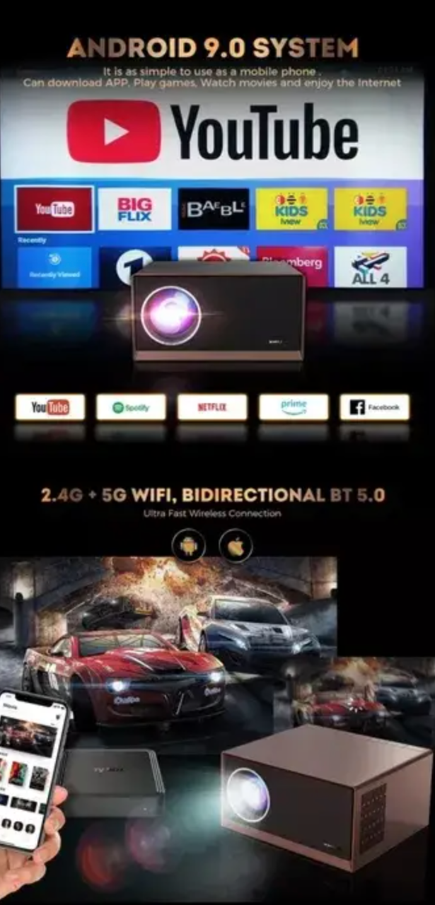 Проектор Xidu Philbeam S1 4К 12000 lm - фото 5 Проектор Xidu Philbeam S1 4К 12000 lm - фото 5