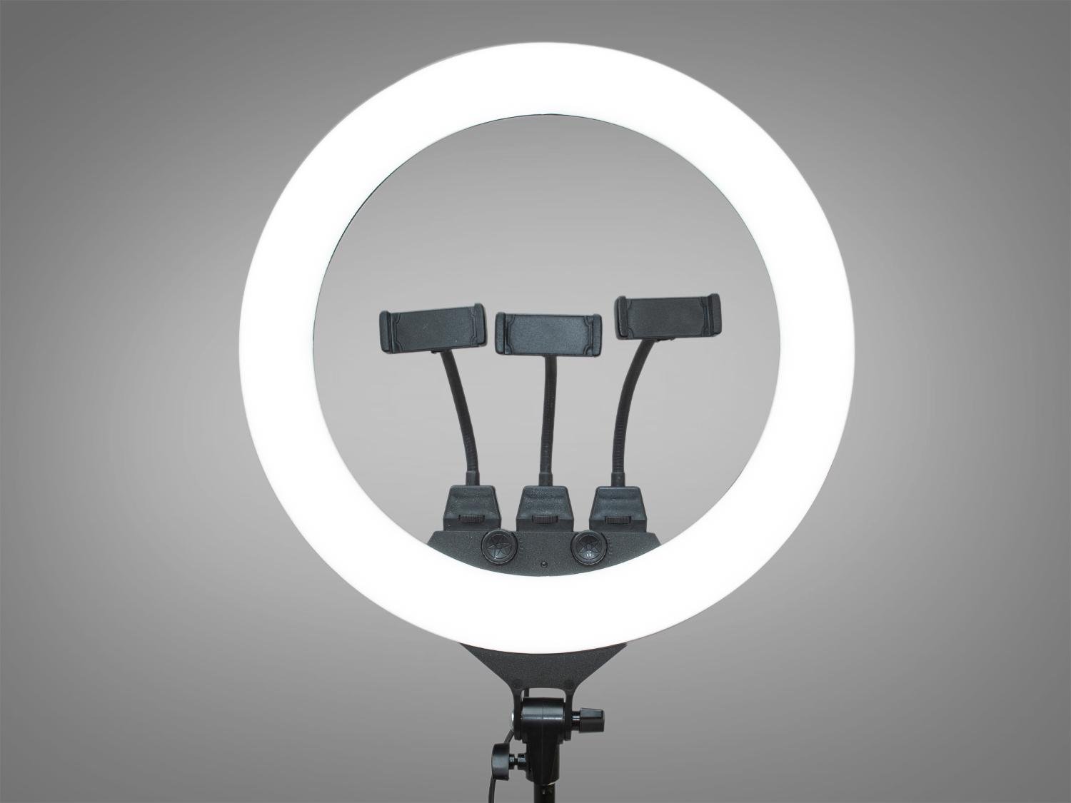 Селфи лампа с пультом 45см без штатива 220В (SL-ZB-F348)