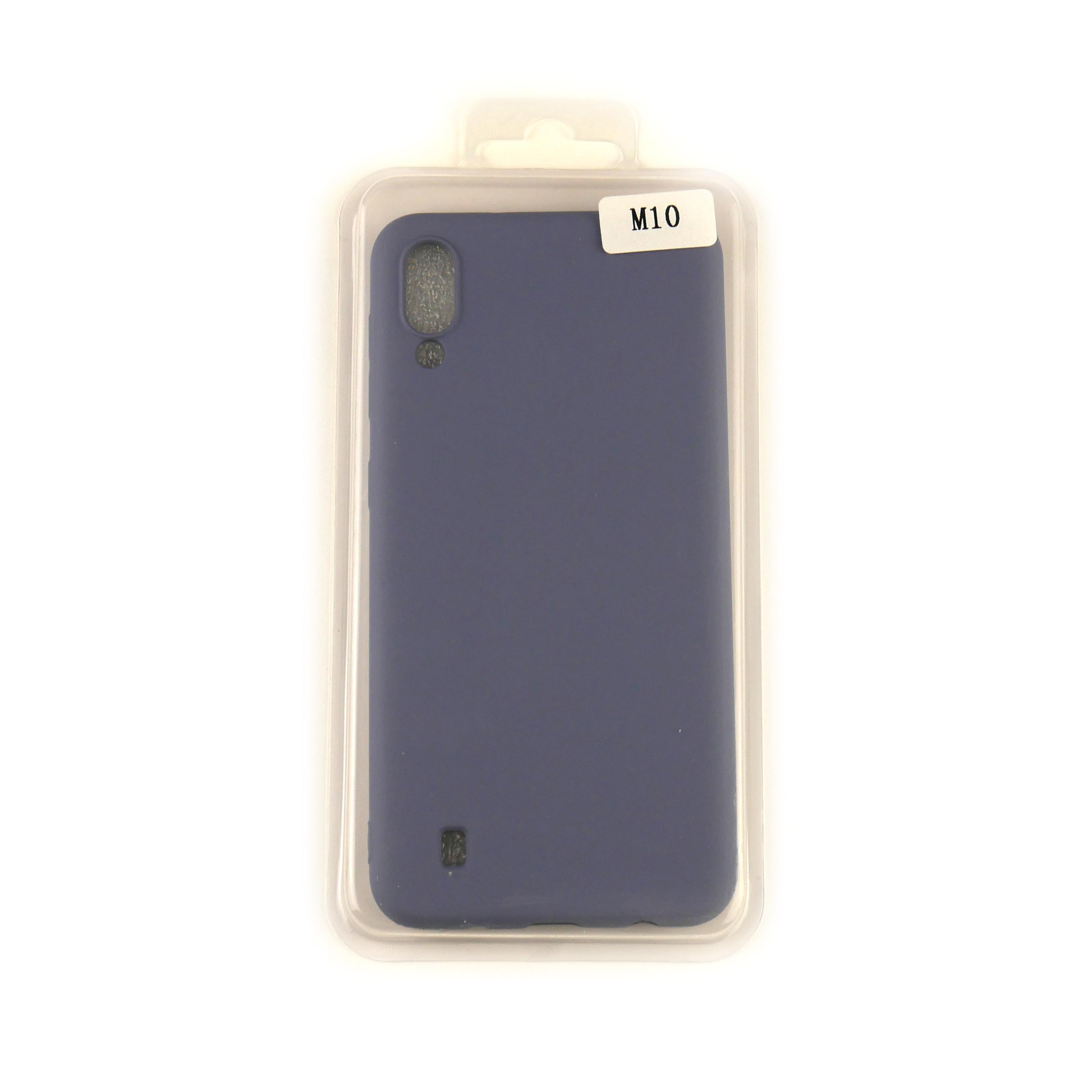 Чехол Silicone Case Full Cover Samsung M10 Джинсовый