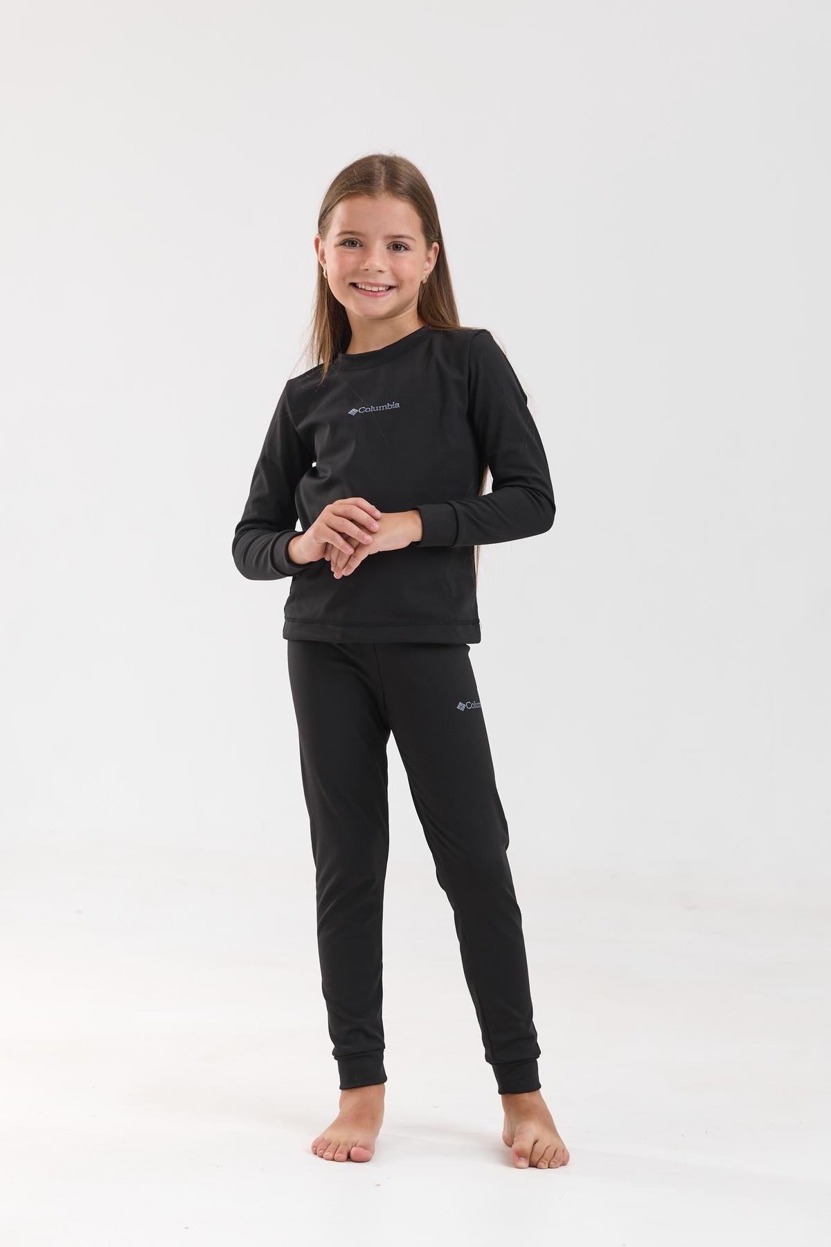 Термобілизна підліткова Columbia 152 см Чорний (28615154)