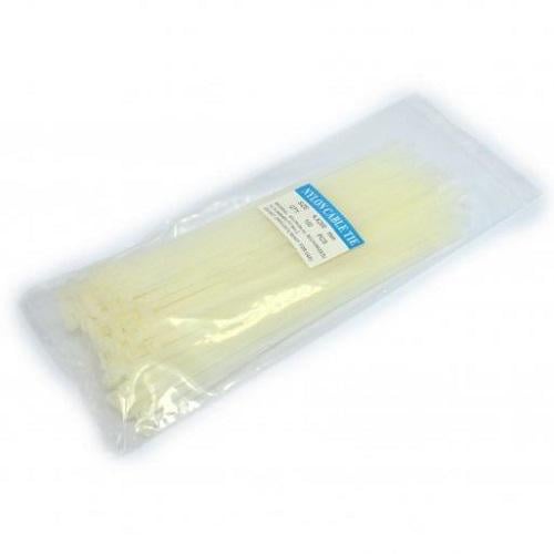 Стяжки кабельные CMS INCT20040 200x4.0 мм белый упаковка 100 штук (580546) Стяжки кабельные CMS INCT20040 200x4.0 мм белый упаковка 100 штук (580546)