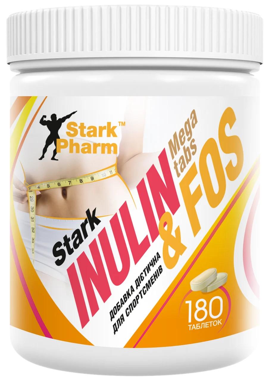 Натуральна добавка Stark Pharm Inulin & FOS 180 таблеток