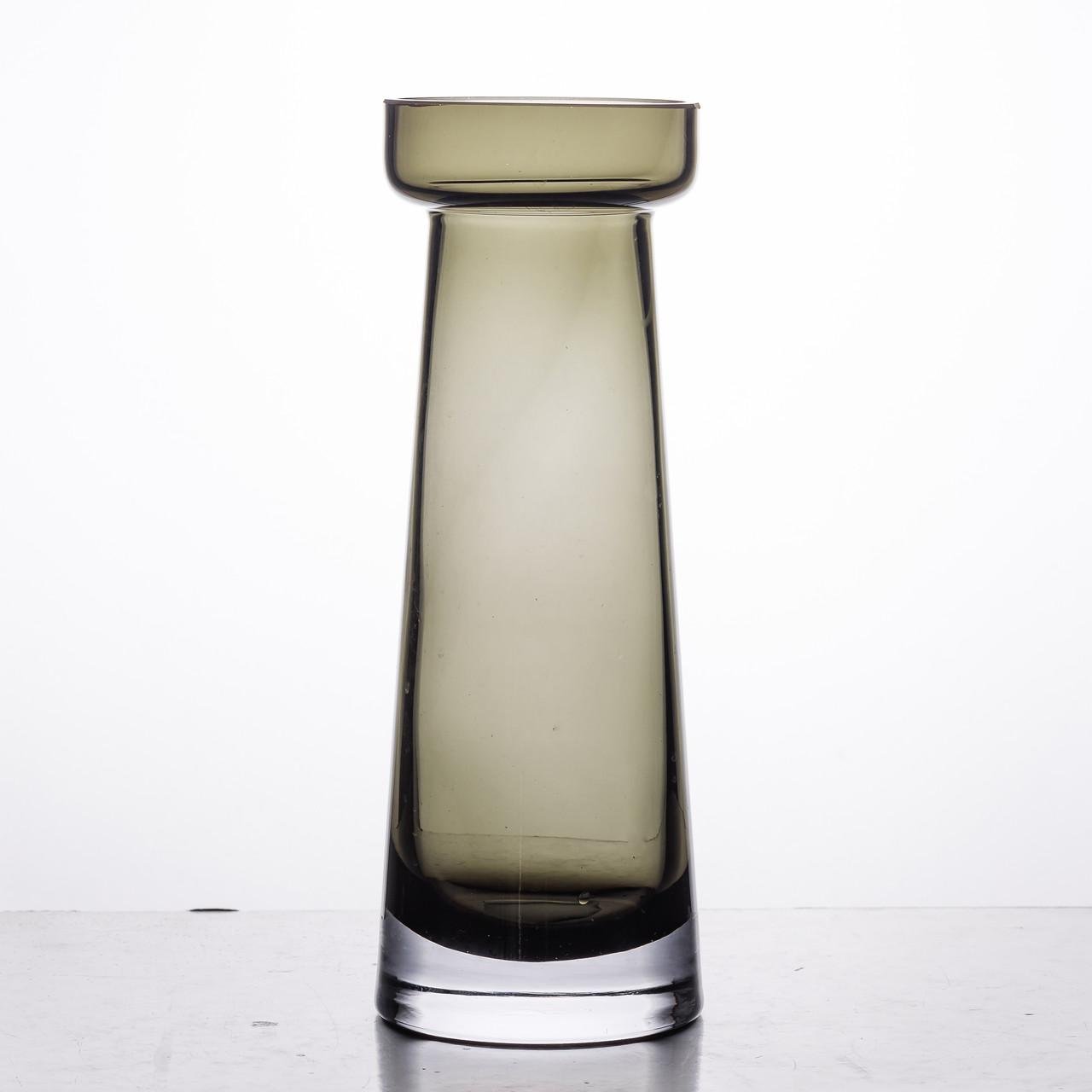 Ваза цилиндр для цветов Т-образная стеклянная 25,5 см 800 мл Черный (6652) Ваза цилиндр для цветов Т-образная стеклянная 25,5 см 800 мл Черный (6652)