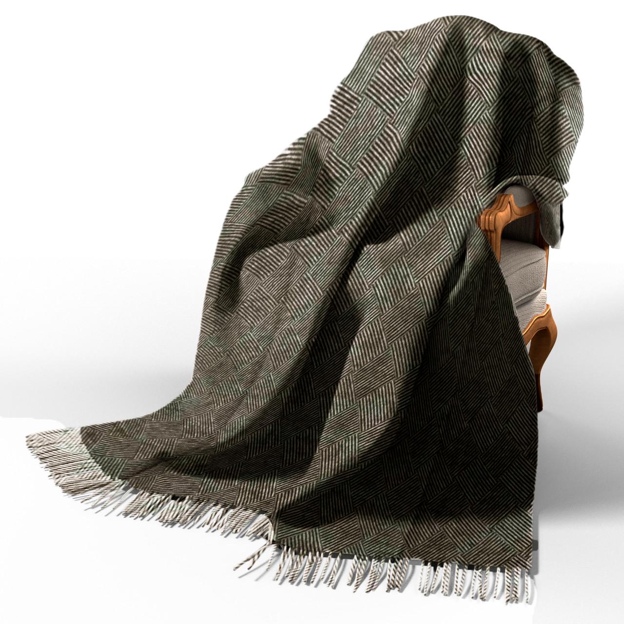 Плед хлопковый Love You 140x200 см Коричневый (4114) Плед хлопковый Love You 140x200 см Коричневый (4114)