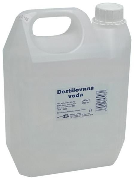Вода дистиллированная 3 л (S NA DEST3)