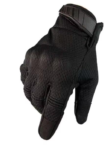 Перчатки тактические полнопалые сенсорные с костяшками 2XL Черный (35932272XL)