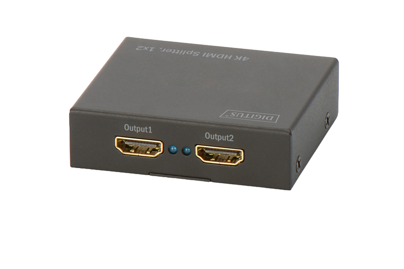Видеосплиттер Digitus HDMI INx1 OUTx2 4K