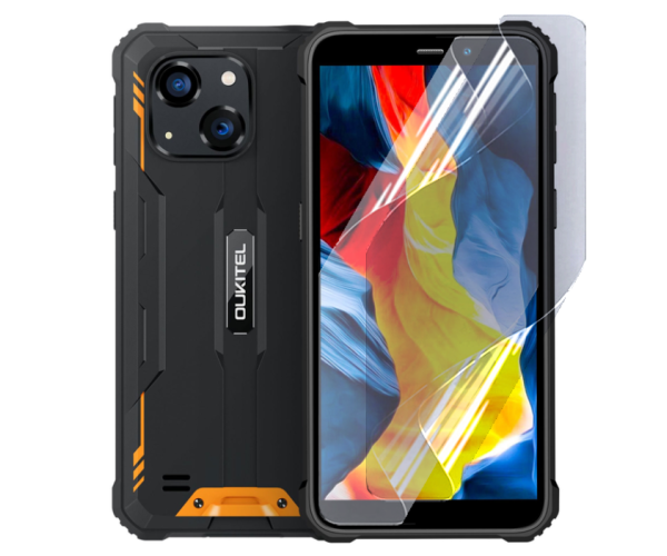 Противоударная гидрогелевая пленка Hydrogel Film для Oukitel WP32, Transparent