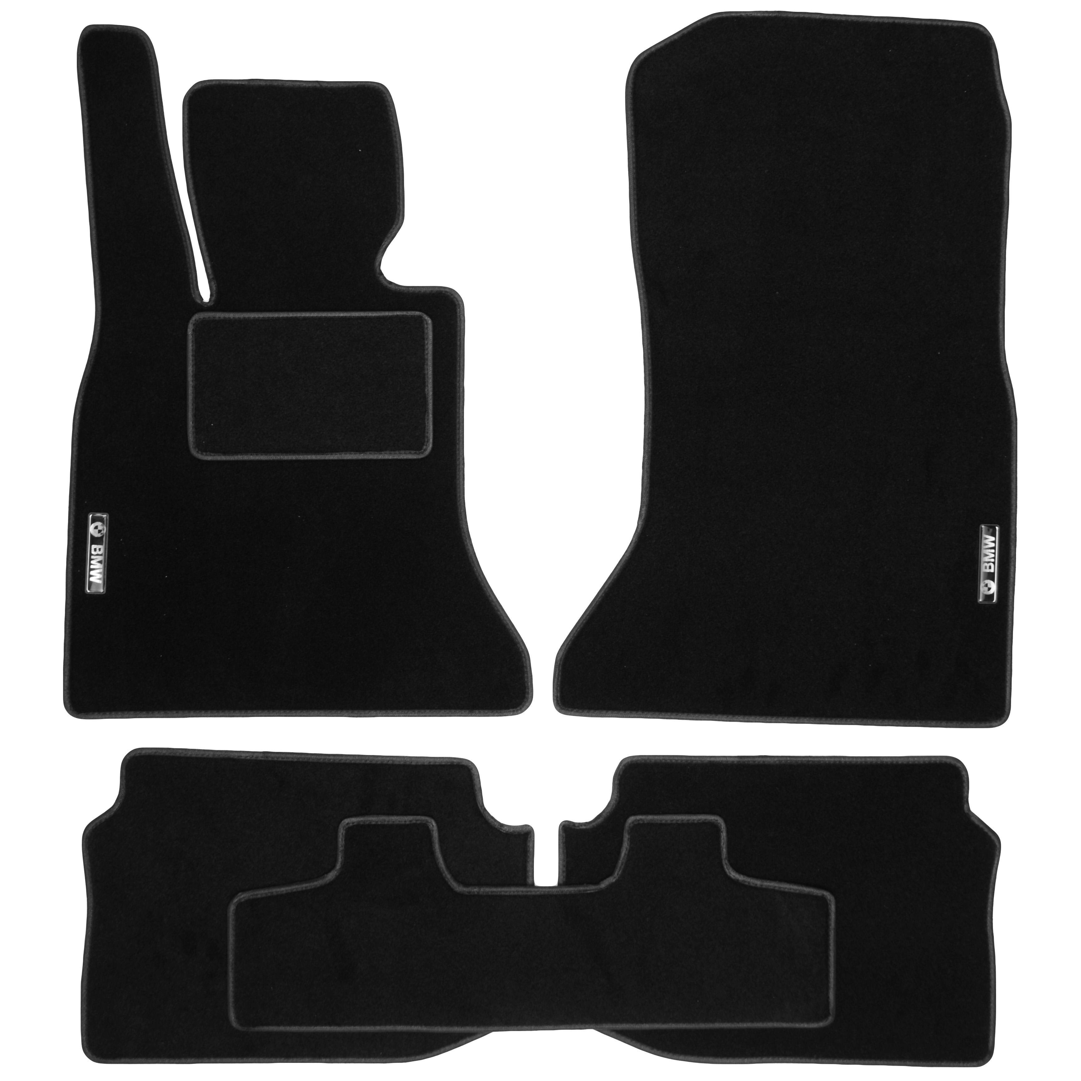 Коврики в салон для BMW 5 F10/11 '10-13 текстильные Черный