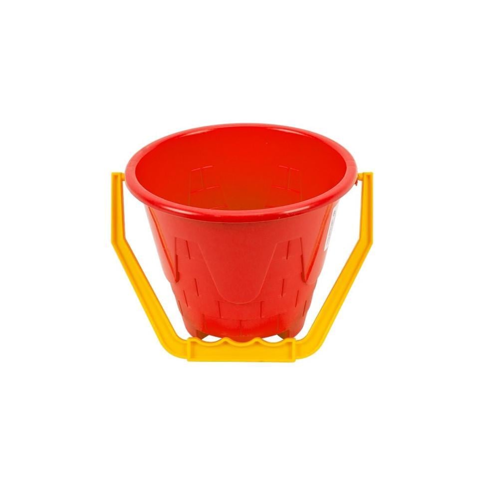 Іграшка дитяча ТехноК відерце замок Червоний (2285TXK) Іграшка дитяча ТехноК відерце замок Червоний (2285TXK)