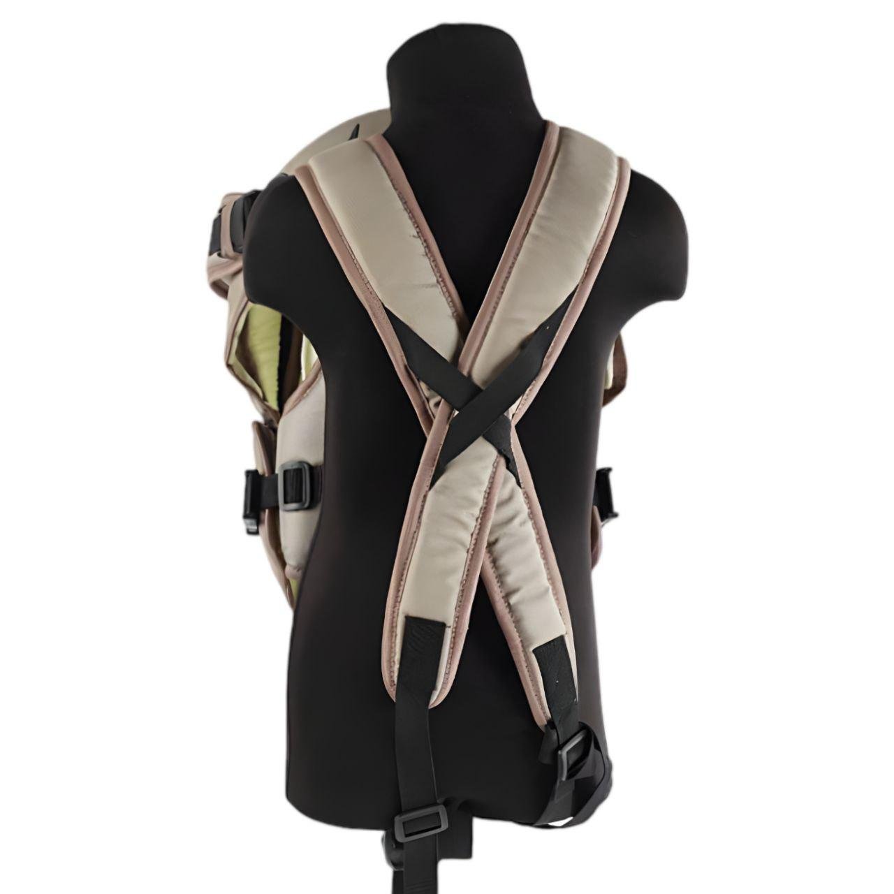 Детский рюкзак-кенгуру 3в1 лицом/спиной/лежа от 2 месяцев Ббежевый - фото 3 Детский рюкзак-кенгуру 3в1 лицом/спиной/лежа от 2 месяцев Ббежевый - фото 3