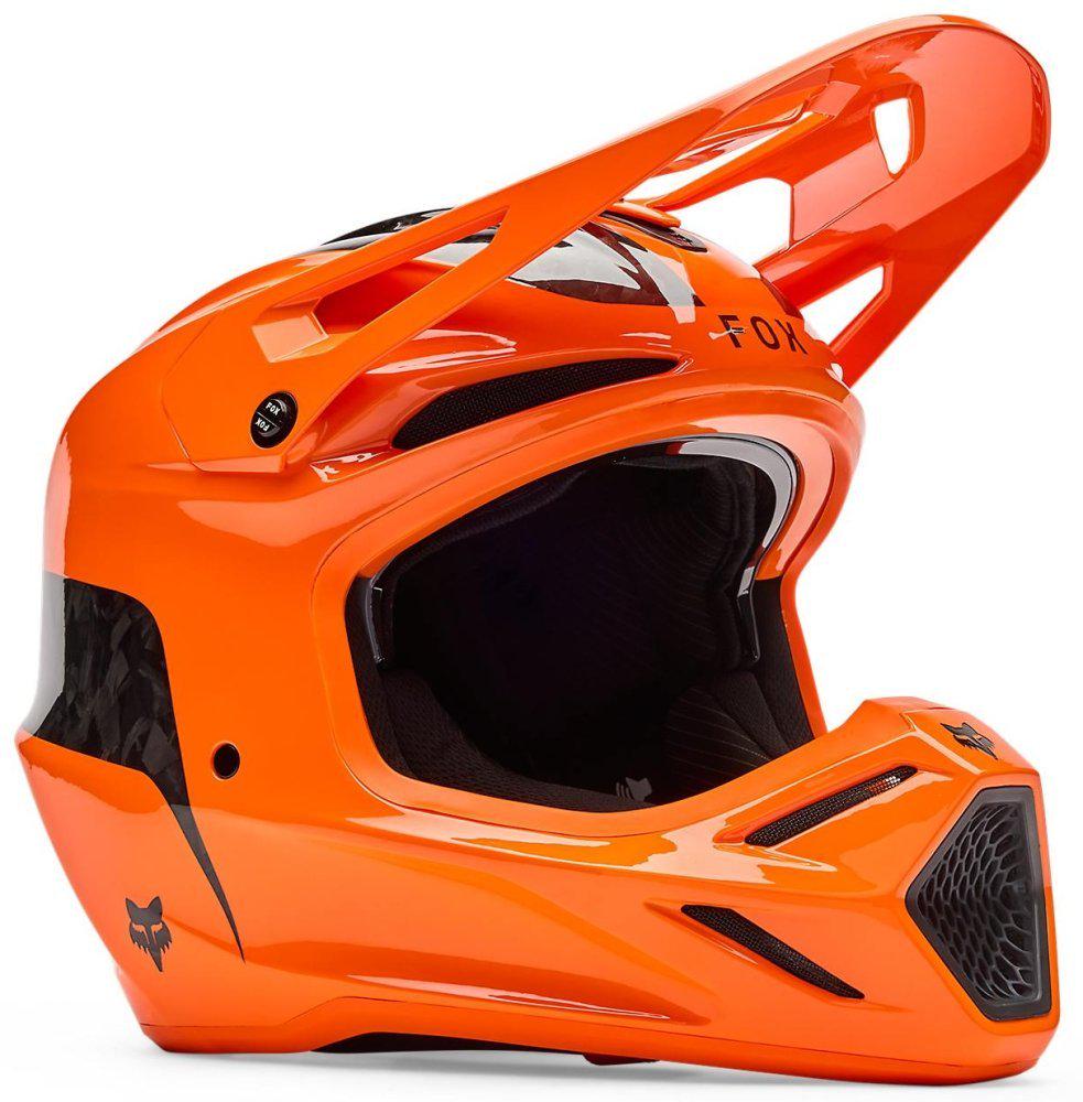 Мотошлем Fox V3 RS Helmet FRACTURE S Flo Orange (51482)