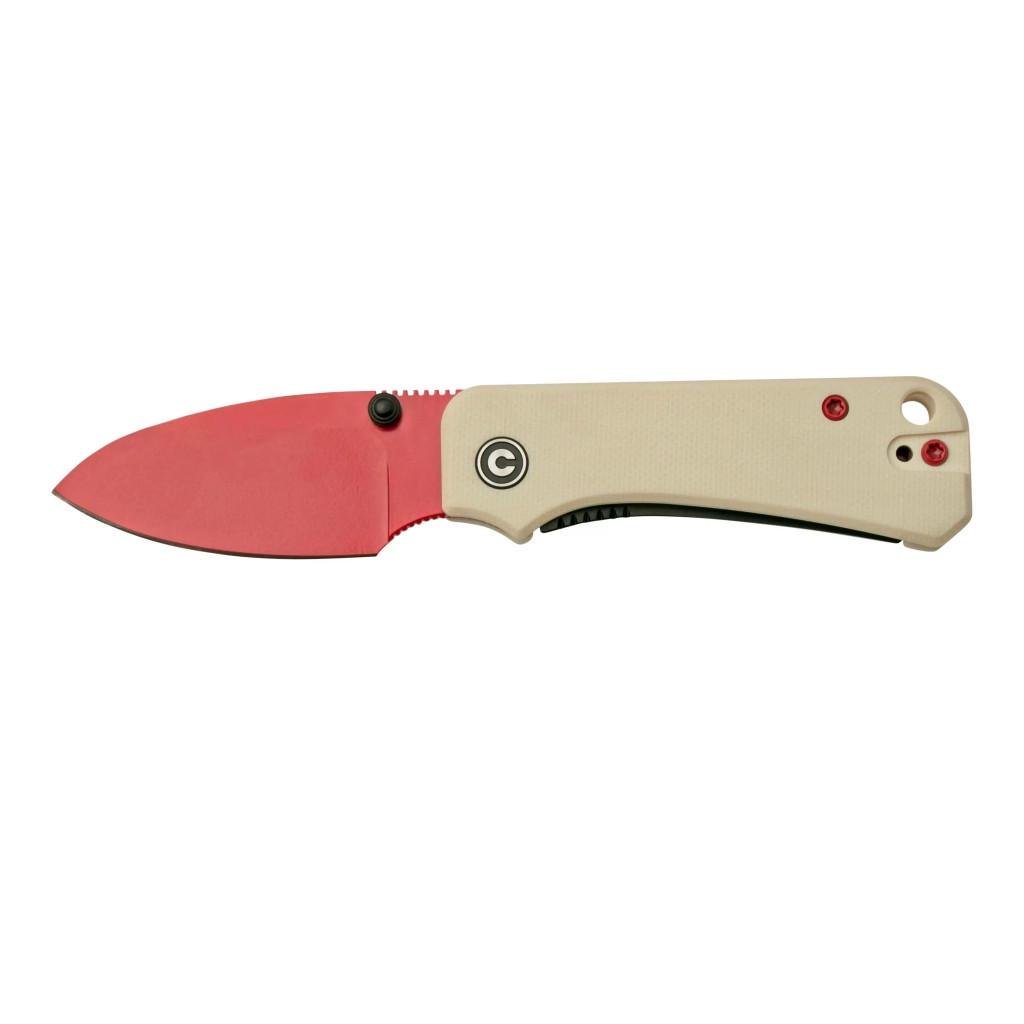 Нож складной охотничий Civivi Baby Banter G10 Red Blade White (m323451)