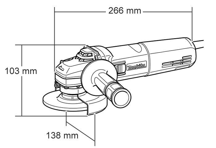 Машина угловая шлифмашина 125 мм (SU5030) - фото 4 Машина угловая шлифмашина 125 мм (SU5030) - фото 4