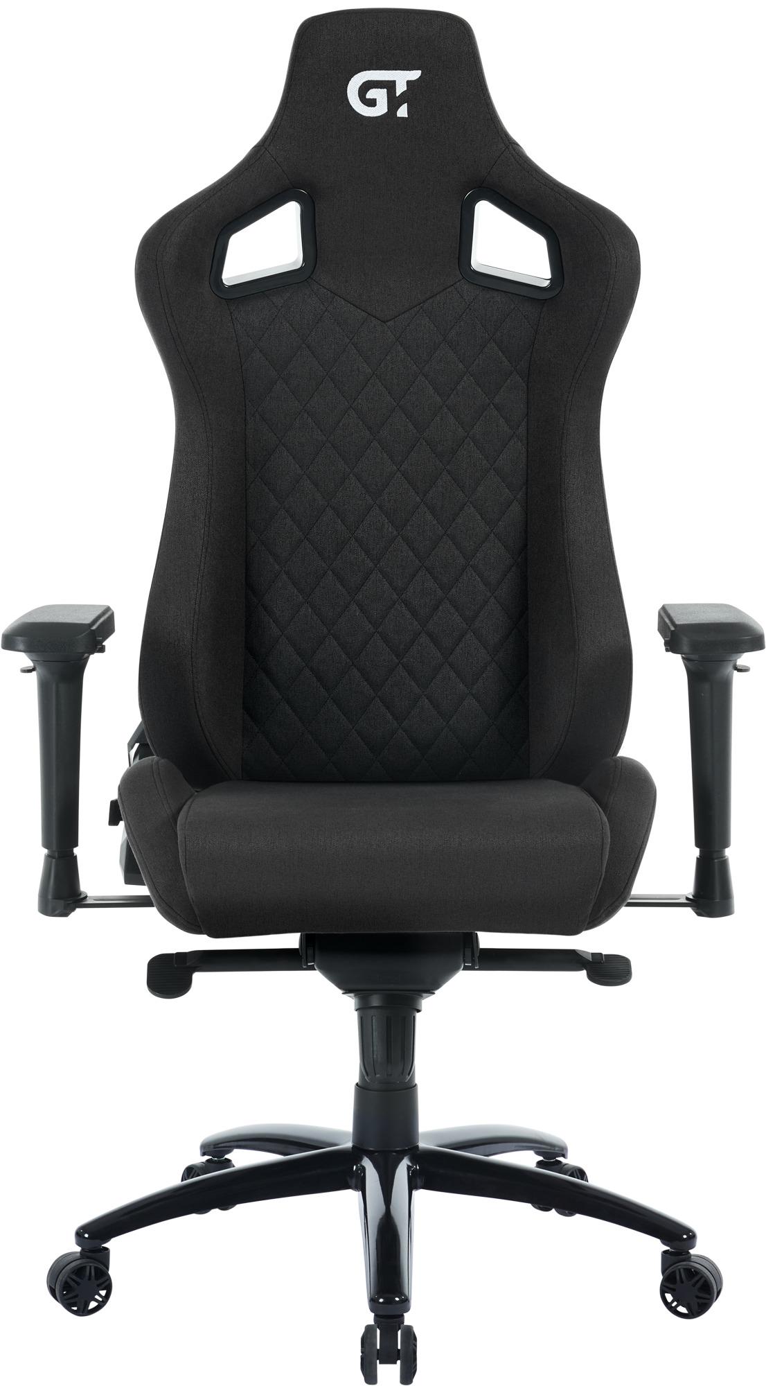 Кресло геймерское GT Racer X-0716 Fabric Black - фото 2
