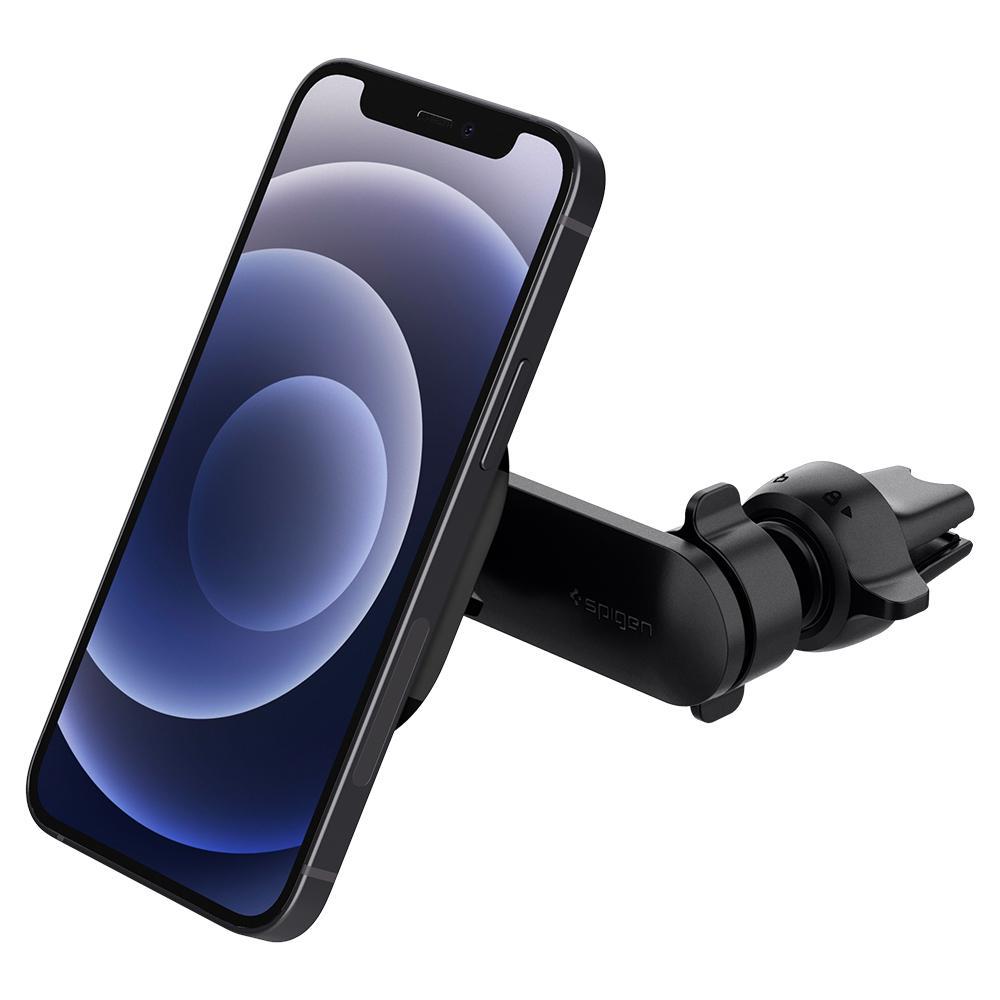 Автодержатель Spigen OneTap Magnetic Car Mount for MagSafe Compatible iPhone Air Vent (IM100VC) - фото 7 Автодержатель Spigen OneTap Magnetic Car Mount for MagSafe Compatible iPhone Air Vent (IM100VC) - фото 7