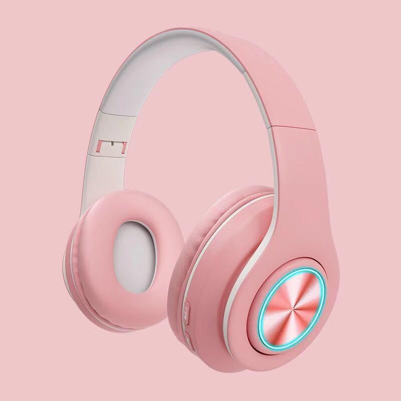 Наушники Bluetooth B39 с микрофоном и светодиодной подсветкой - фото 2