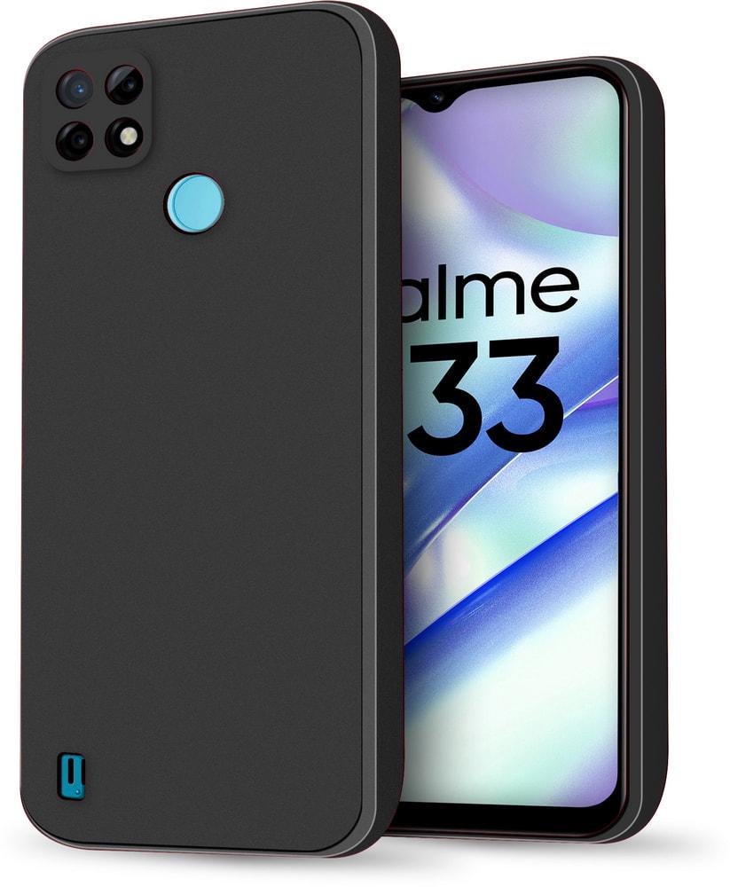 Силиконовый чехол HardCorner для Realme C21 Black (30672-2B)