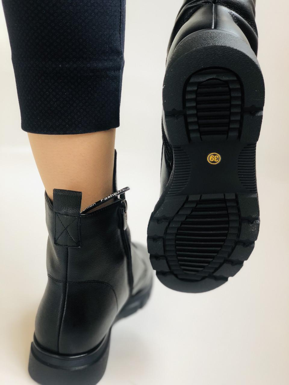 Ботинки женские зимние Mario Muzi р. 38 24,5 см Черный (2258) - фото 4 Ботинки женские зимние Mario Muzi р. 38 24,5 см Черный (2258) - фото 4