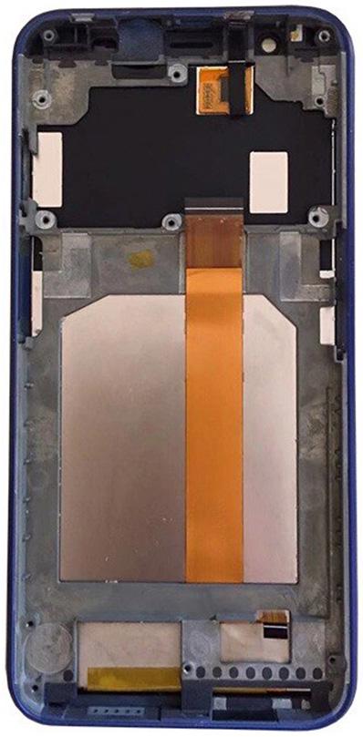 Дисплей та cенсор з передньою панеллю для Doogee X55 Black