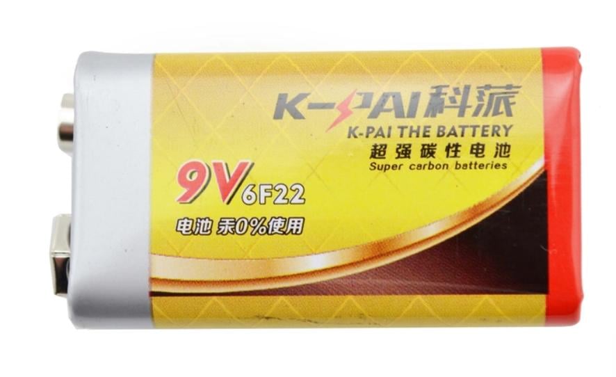 Батарея K-Pai 9V/6F22 (000013570)