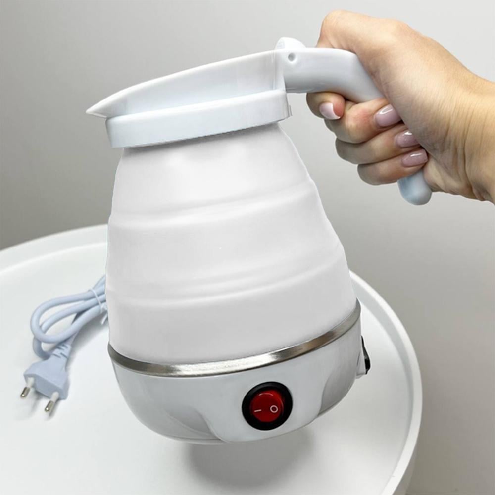 Чайник електричний дорожній 600 W 600 мл Білий - фото 2 Чайник електричний дорожній 600 W 600 мл Білий - фото 2