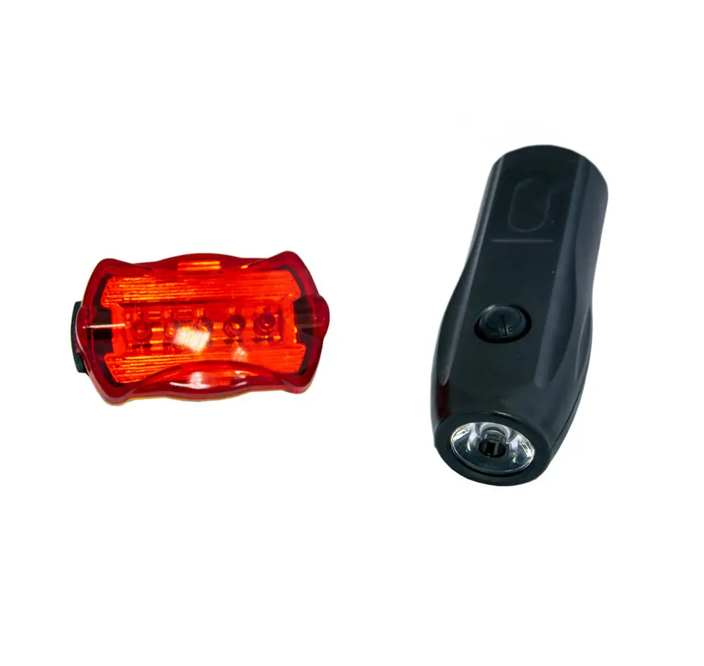 Фонарь велосипедный светодиодный Bailong FY-0798 на батарейках