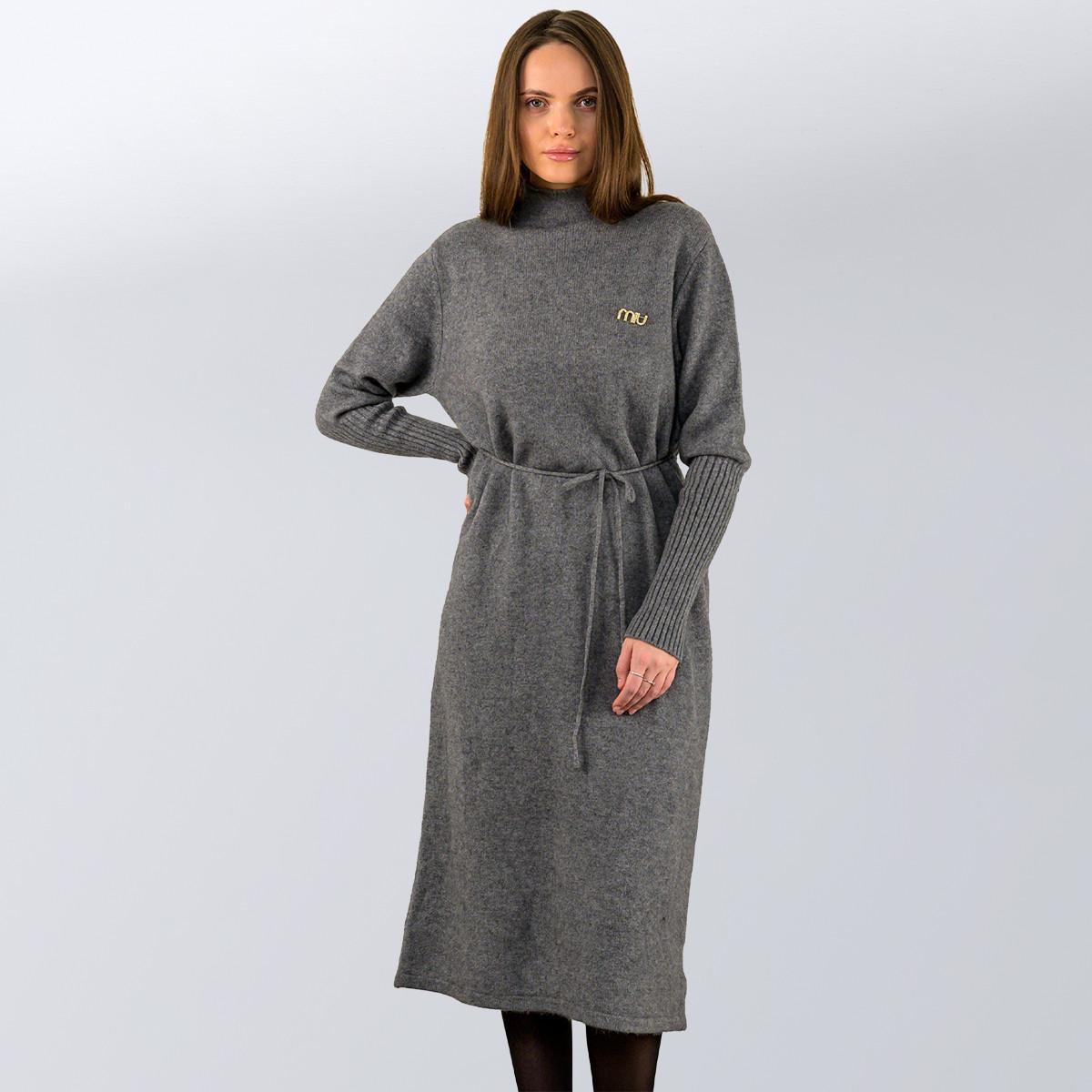 Сукня жіноча повсякденна Miu Miu M Сірий (2797308376) - фото 3 Сукня жіноча повсякденна Miu Miu M Сірий (2797308376) - фото 3