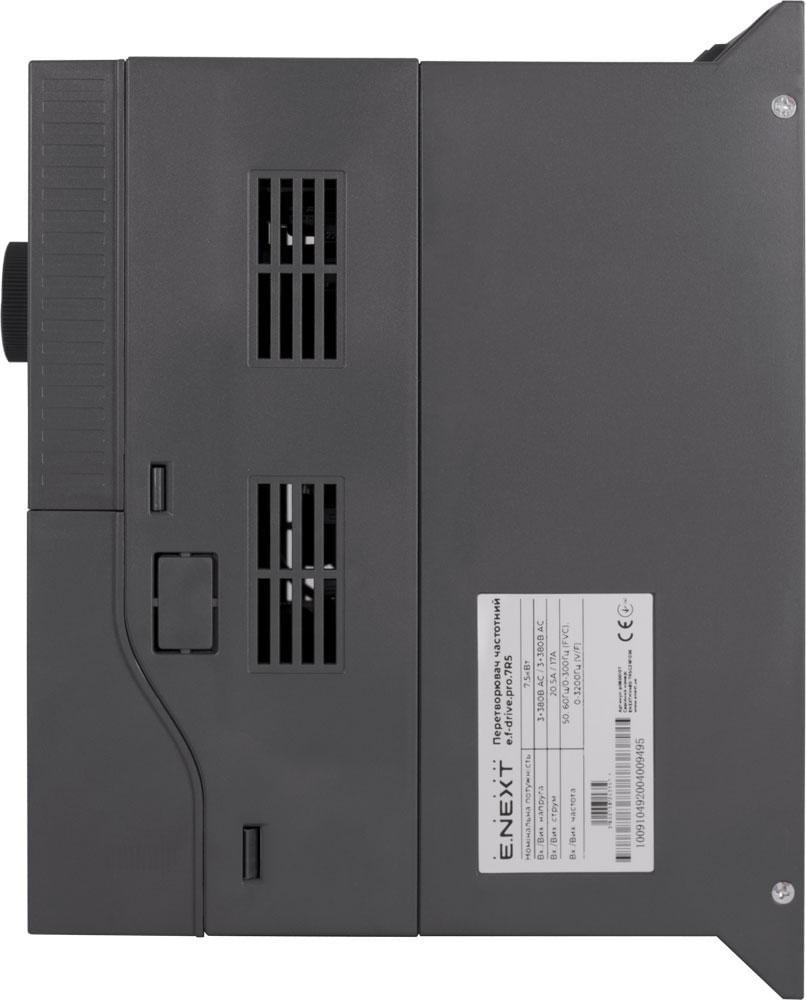 Преобразователь частоты E.NEXT e.f-drive.pro.7R5 3Ф 17А 7,5 кВт 380 В (p0800107) - фото 4 Преобразователь частоты E.NEXT e.f-drive.pro.7R5 3Ф 17А 7,5 кВт 380 В (p0800107) - фото 4