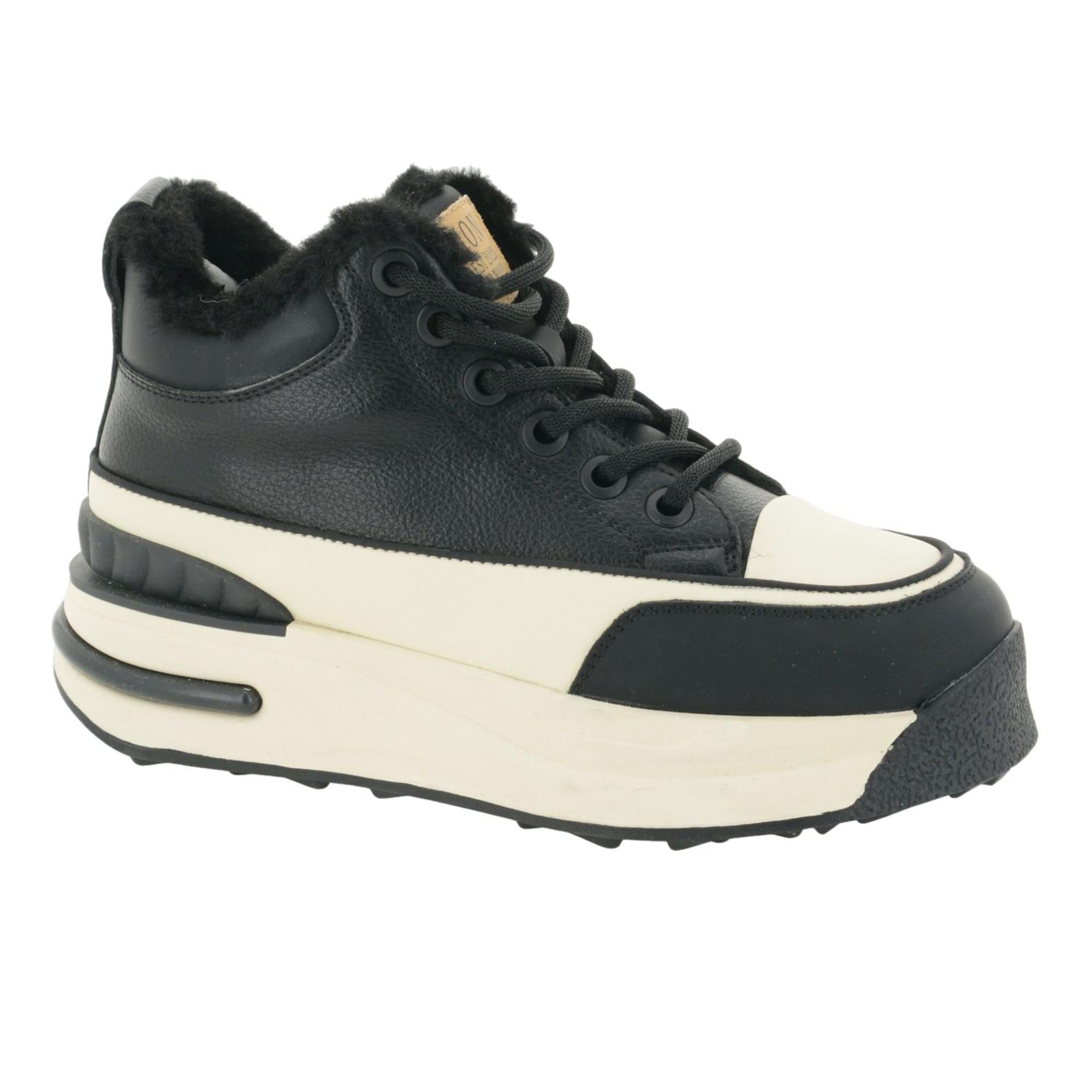 Кеды женские зимние BADEN р. 39 Черный (013868-39)