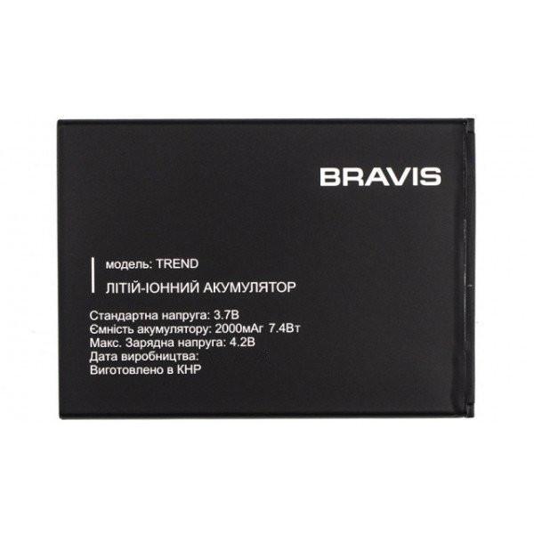 Аккумулятор для Bravis TREND (2000 mAh) Аккумулятор для Bravis TREND (2000 mAh)