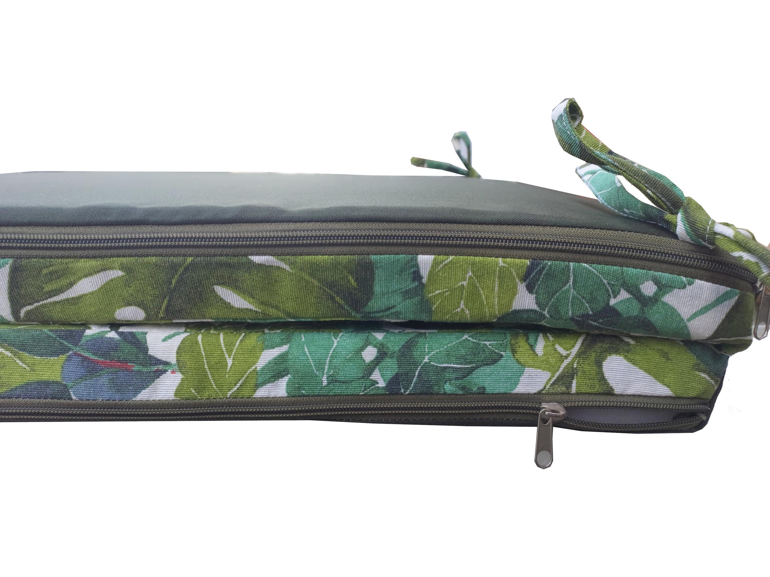 Матрац для шезлонга eGarden Ona Verde 195x58x4 см (5262) - фото 3 Матрац для шезлонга eGarden Ona Verde 195x58x4 см (5262) - фото 3