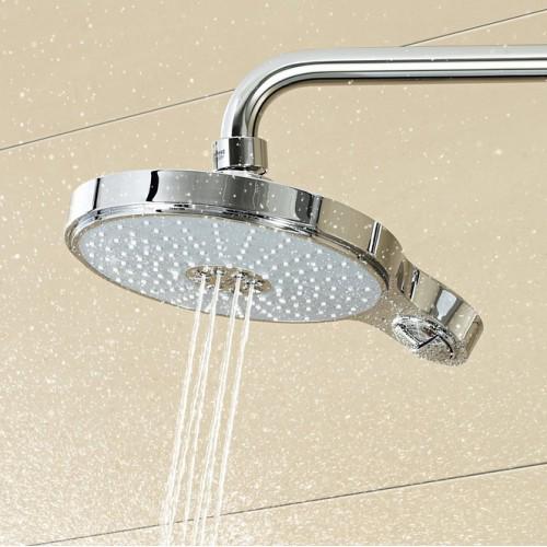 Верхній душ Grohe Power&Soul Cosmopolitan 26172LS0 190 мм із кронштейном Хром (111052) - фото 4