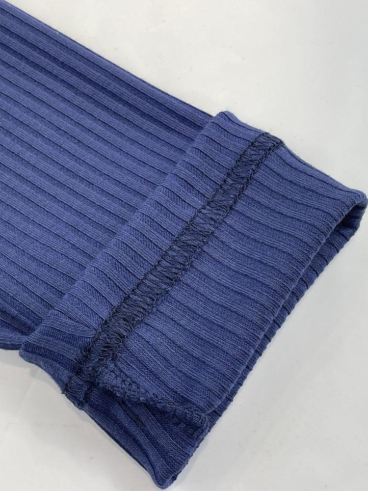 Лосини в рубчик для дівчинки Semejka 0303 146 см Синій (157804) - фото 3 Лосини в рубчик для дівчинки Semejka 0303 146 см Синій (157804) - фото 3