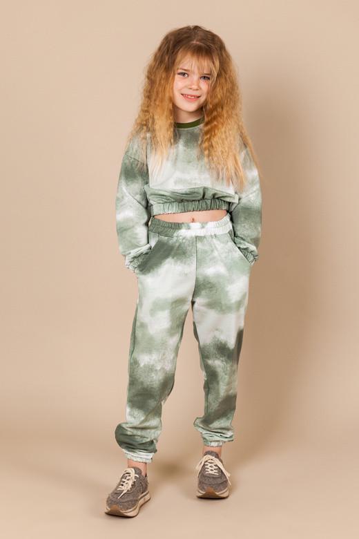 Брюки-джогеры эластичные детские хлопковые детские детские Gabbi Тай Дай 134 см Хаки (12856) Брюки-джогеры эластичные детские хлопковые детские детские Gabbi Тай Дай 134 см Хаки (12856)