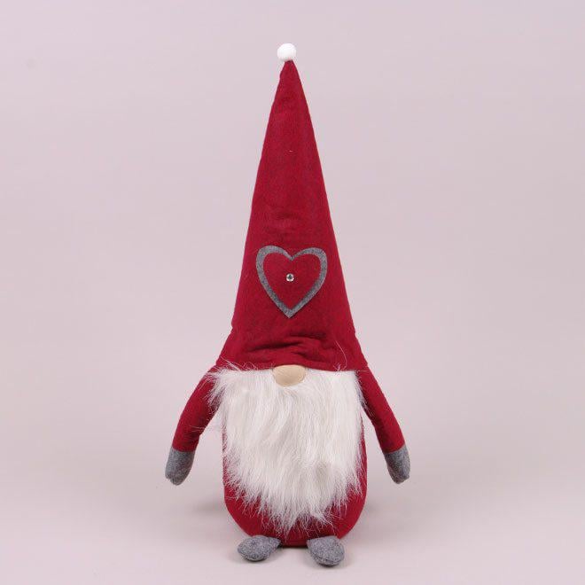 Фигурка мягкая новогодняя Flora Гном (44471)