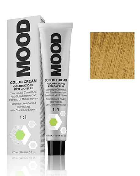 Крем-фарба для волосся Мood Сolor з аміаком 100 мл 8/3 Світло-золотистий блонд