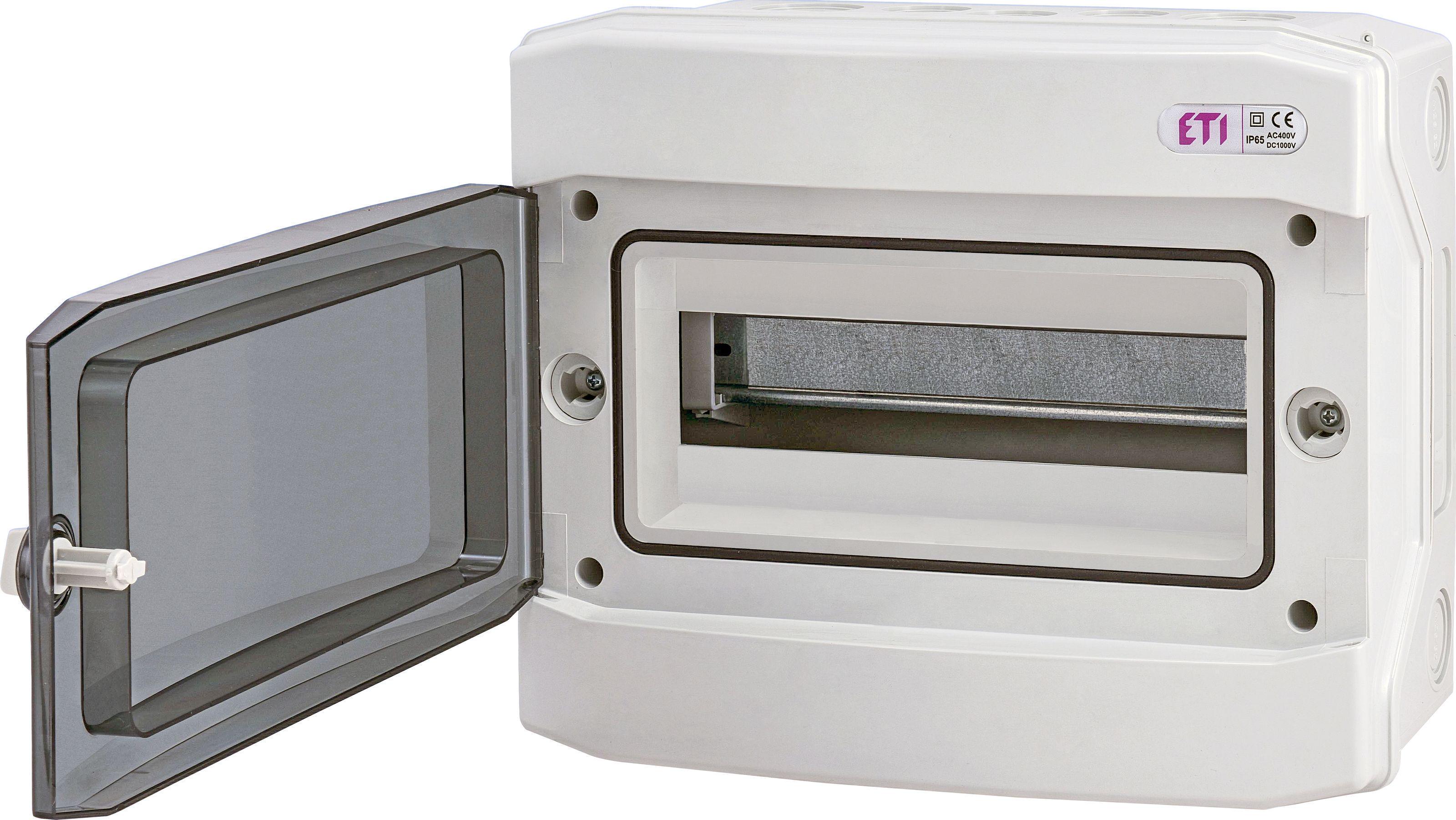 Щит розподільний ETI ECH12PT 12 модулів пластик 259х319х144 мм Прозорий (1101062)