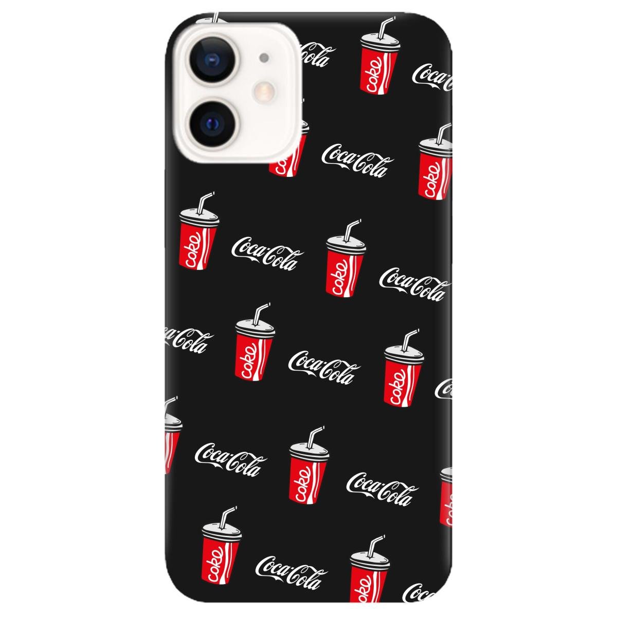 Силіконовий чохол Zorrov для Apple iPhone 12 Mini - Coca Cola (14050050244108291)