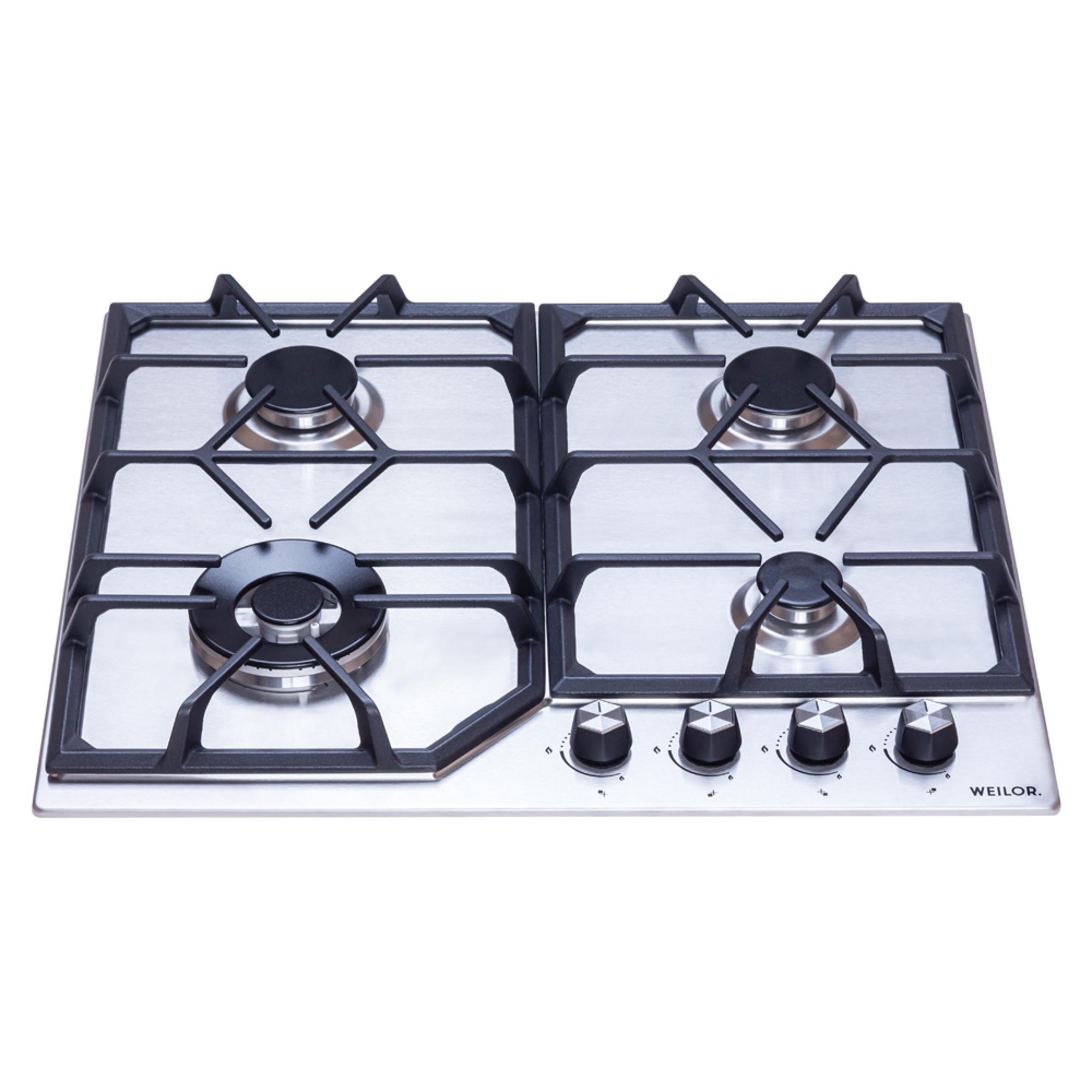 Варочная поверхность газовая WEILOR GM W 604 SS - фото 2