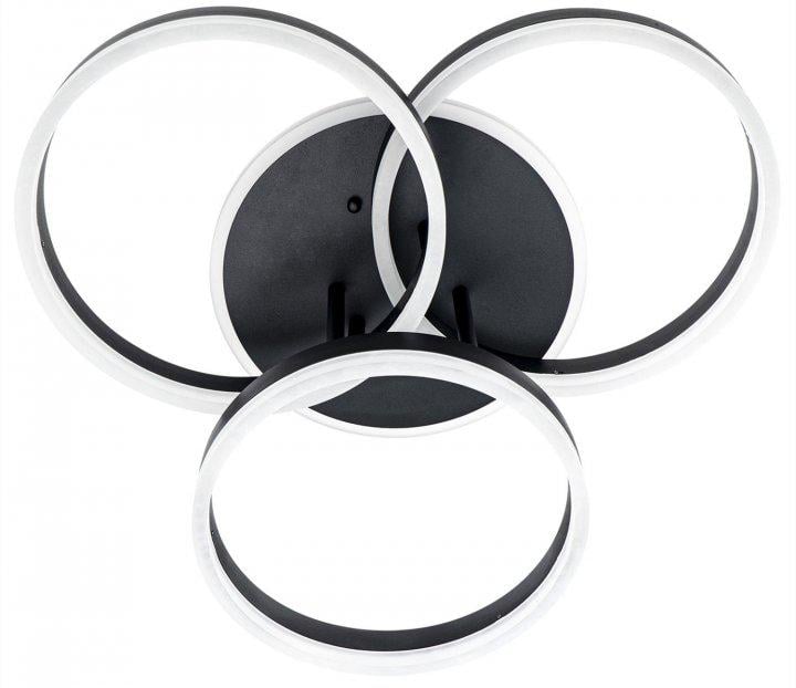 Люстра светодиодная Altalusse INL-9441C-70 Black (8599879909306)