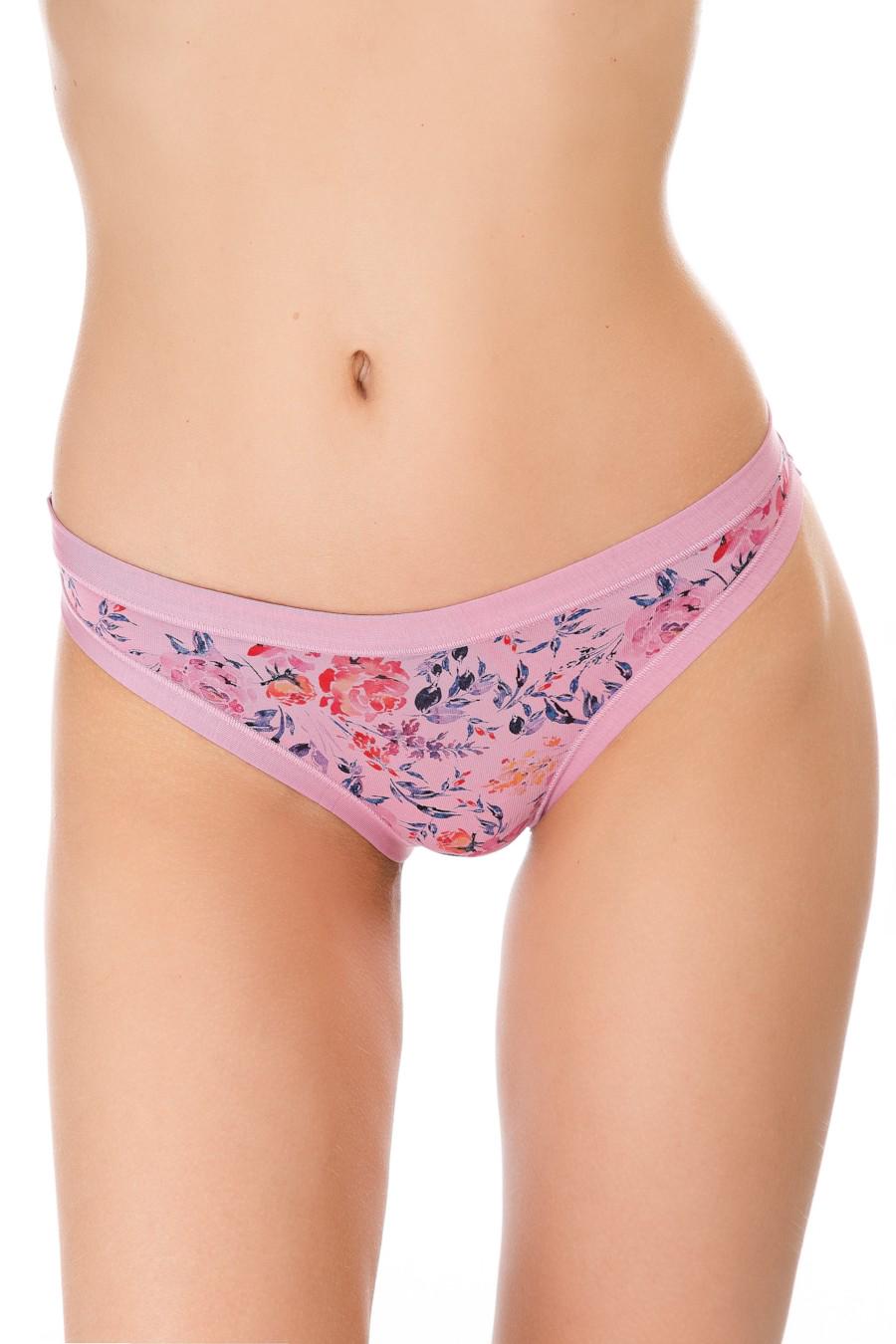 Трусики бразилиана Emy р. 3/M микс Розовый (72100)