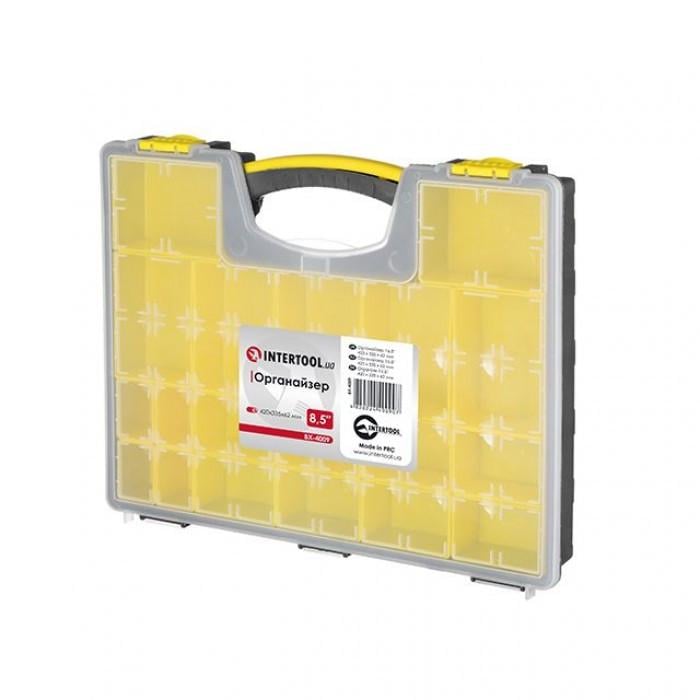 Органайзер для хранения мелких элементов Intertool BX-4009 16,5" 420x335x62 мм (32407614)