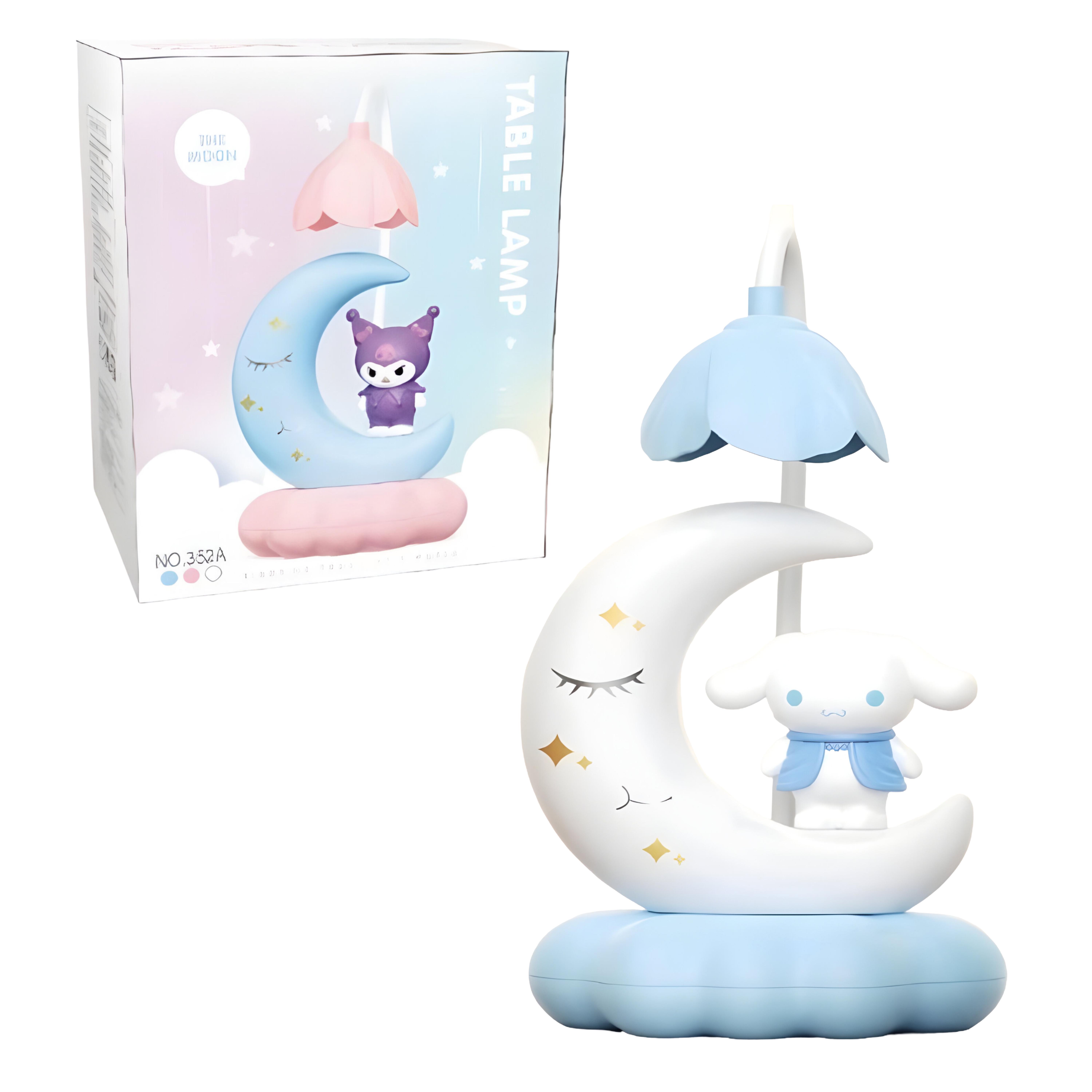 Настольная лампа Cinnamoroll на луне Голубой (352D) - фото 2