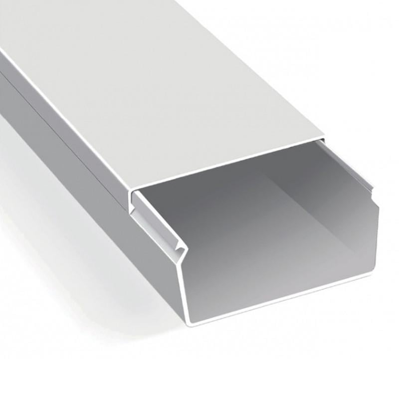 Кабель-канал Neomax 120x60 мм 2 пог.м ПВХ магістральний білий (NX3015) - фото 1 Кабель-канал Neomax 120x60 мм 2 пог.м ПВХ магістральний білий (NX3015) - фото 1