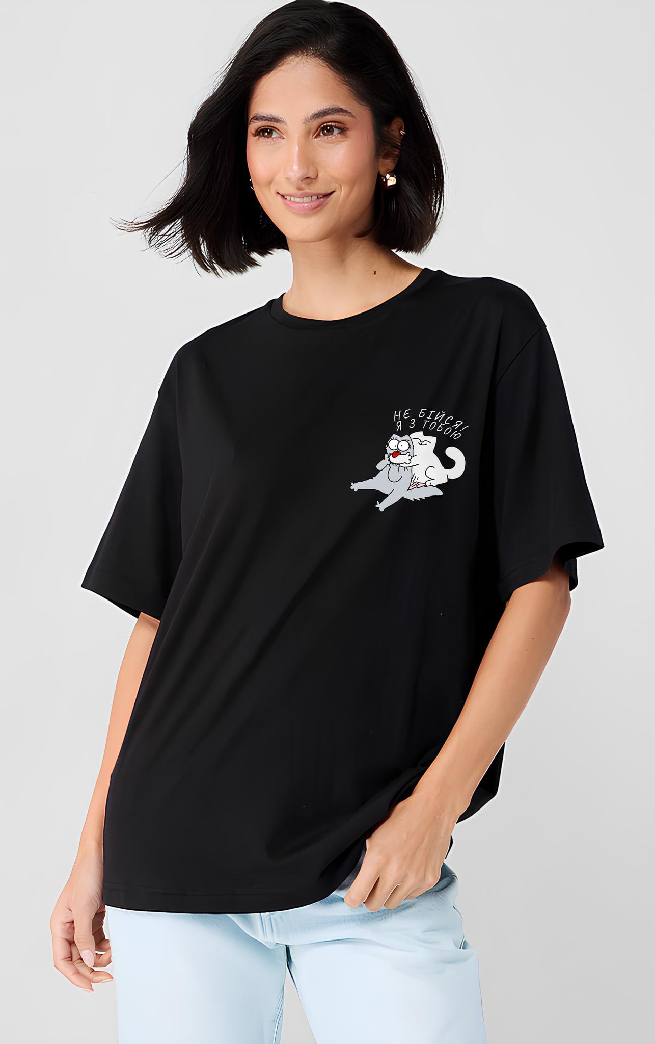 Футболки парні Look 58-202 XL 2 шт. Чорний (42020)