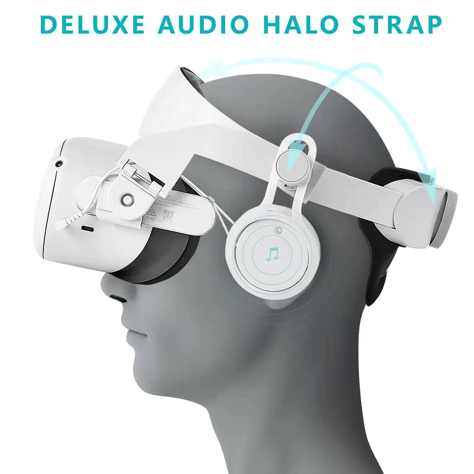 Крепление со встроенными наушниками для Oculus Quest 2 (ACS-KRWIHFQ2) - фото 2 Крепление со встроенными наушниками для Oculus Quest 2 (ACS-KRWIHFQ2) - фото 2