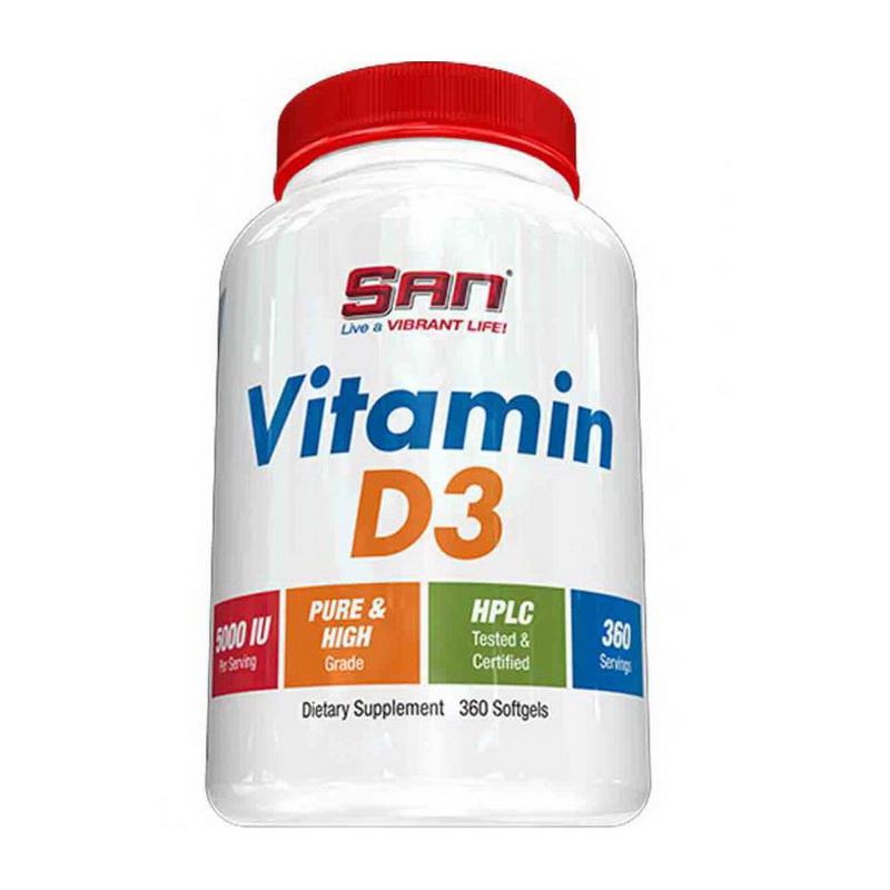 Витамин Д3 Vitamin D3 5000 IU 360 softgels