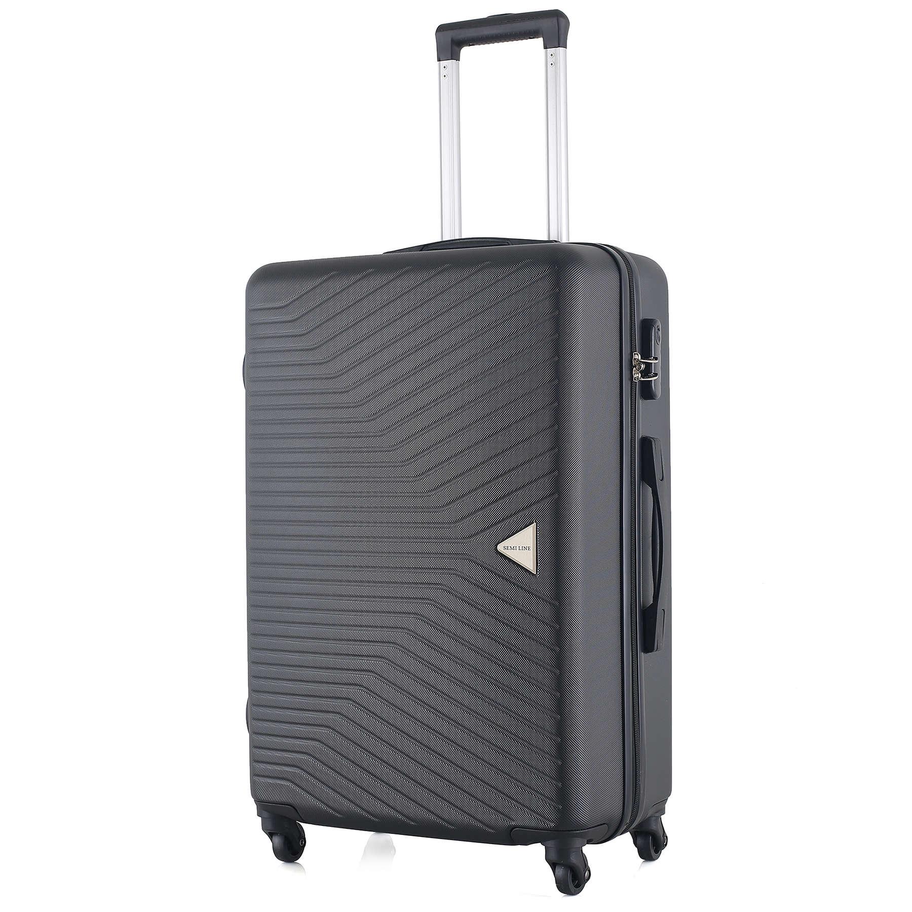 Валіза SEMI LINE 24" M Black (T5690-2) - фото 1 Валіза SEMI LINE 24" M Black (T5690-2) - фото 1
