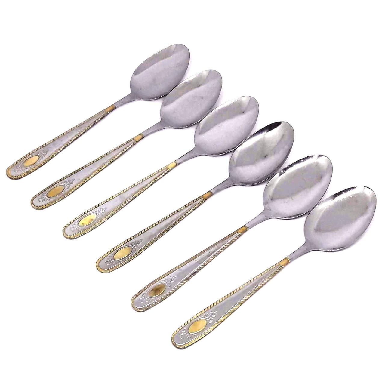 Набор столовых ложек Золотое зеркало 6 шт. (201572-л)